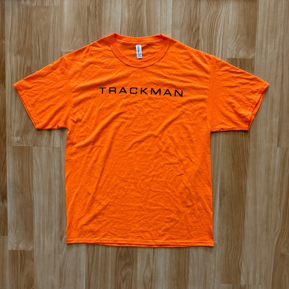 NEW- Trackman Golf Simulator Tee T Shirt- size Large - Picture 1 of 6